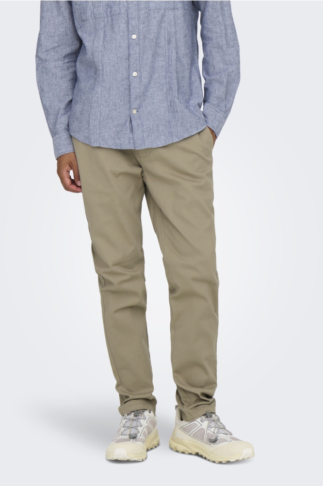 ONSNICKY PETE SLIM 0241 PANT 22031141 Chinchilla